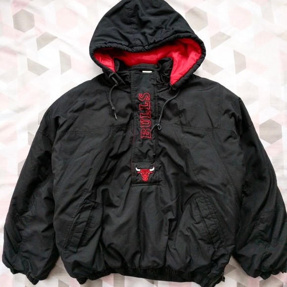 SOLD RARE Vintage Starter Chicago Bulls Jacket XL - Picture 3 of 8